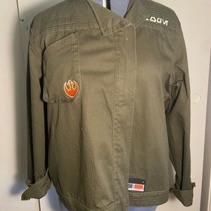 Black Spire Outpost Jacket for Adults - Disneyland Rebel Jacket